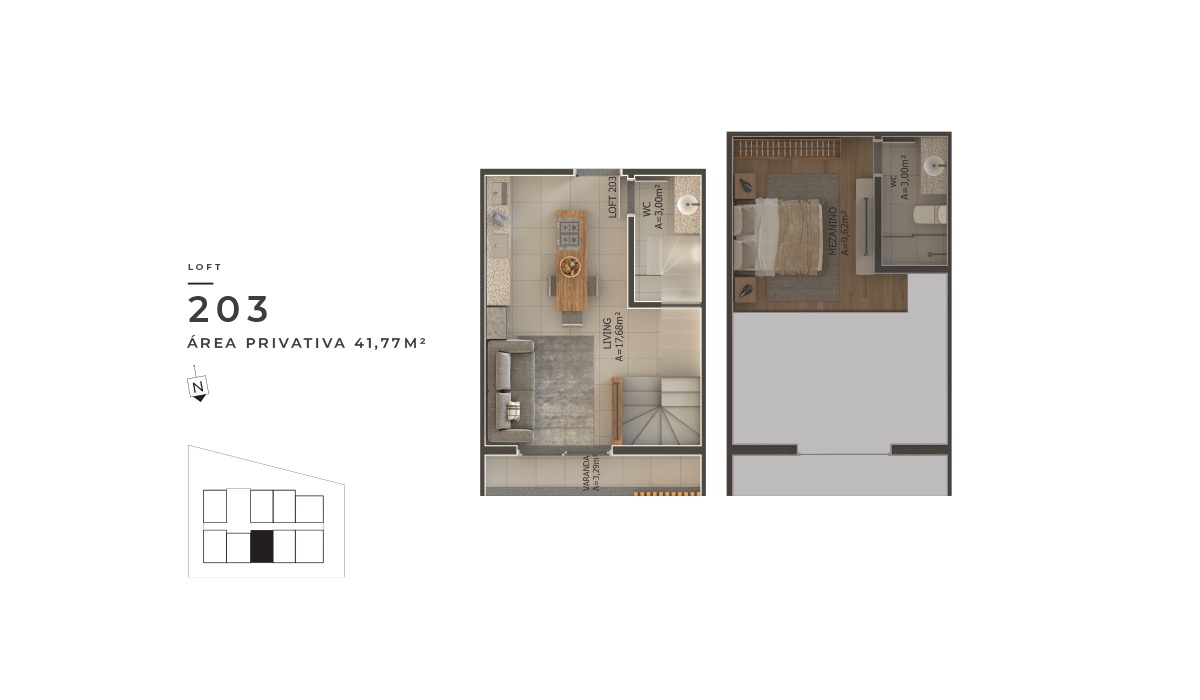 Loft Hanalei Novo Campechefloor-plans-0